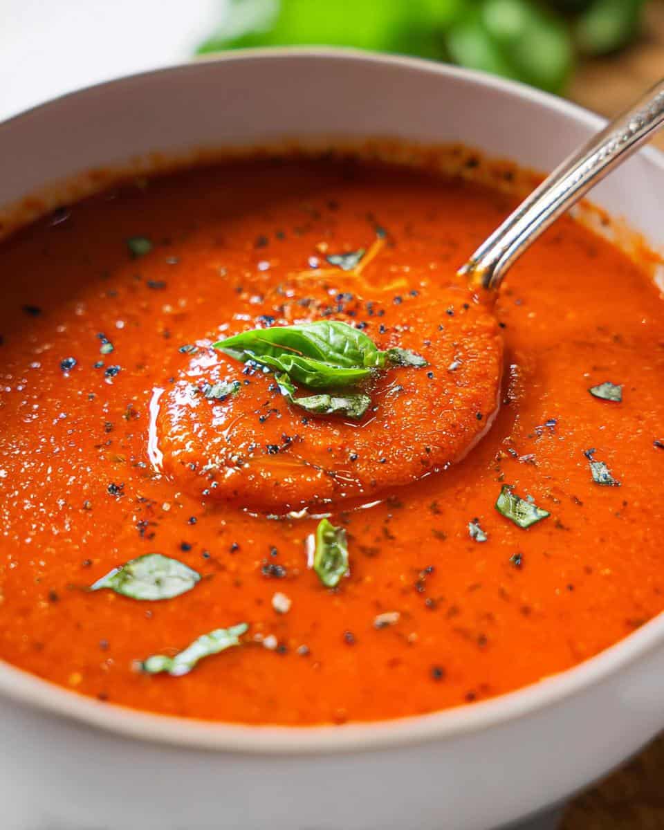 Keto Tomato Soup - detail 3