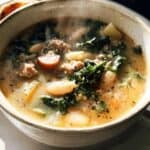 Sausage, Kale, and White Bean Soup