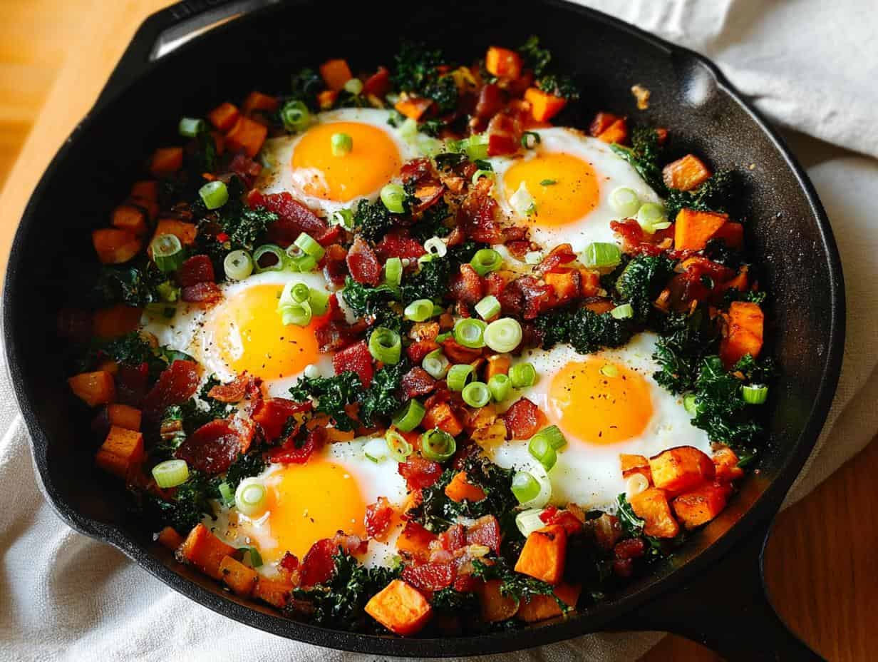 Unbelievably Flavorful Sweet Potato Breakfast Hash in 30
