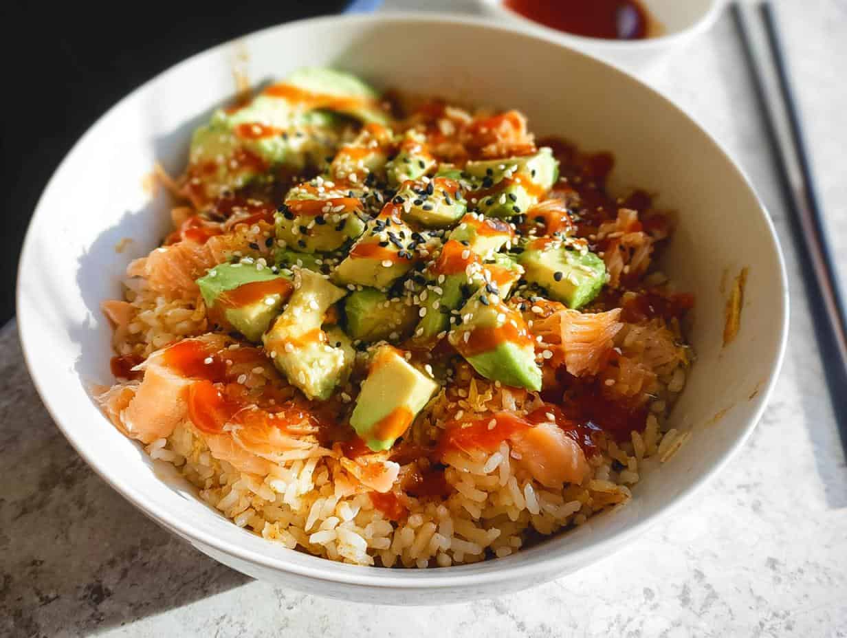 TikTok Rice Bowl: Upgrade Salmon With 1 Naughty Secret