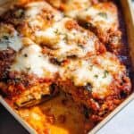 baked eggplant parmesan