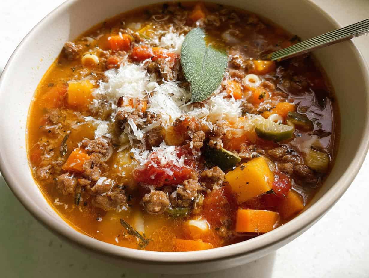 Ultimate Beef Minestrone Soup Recipe: It’s Delicious