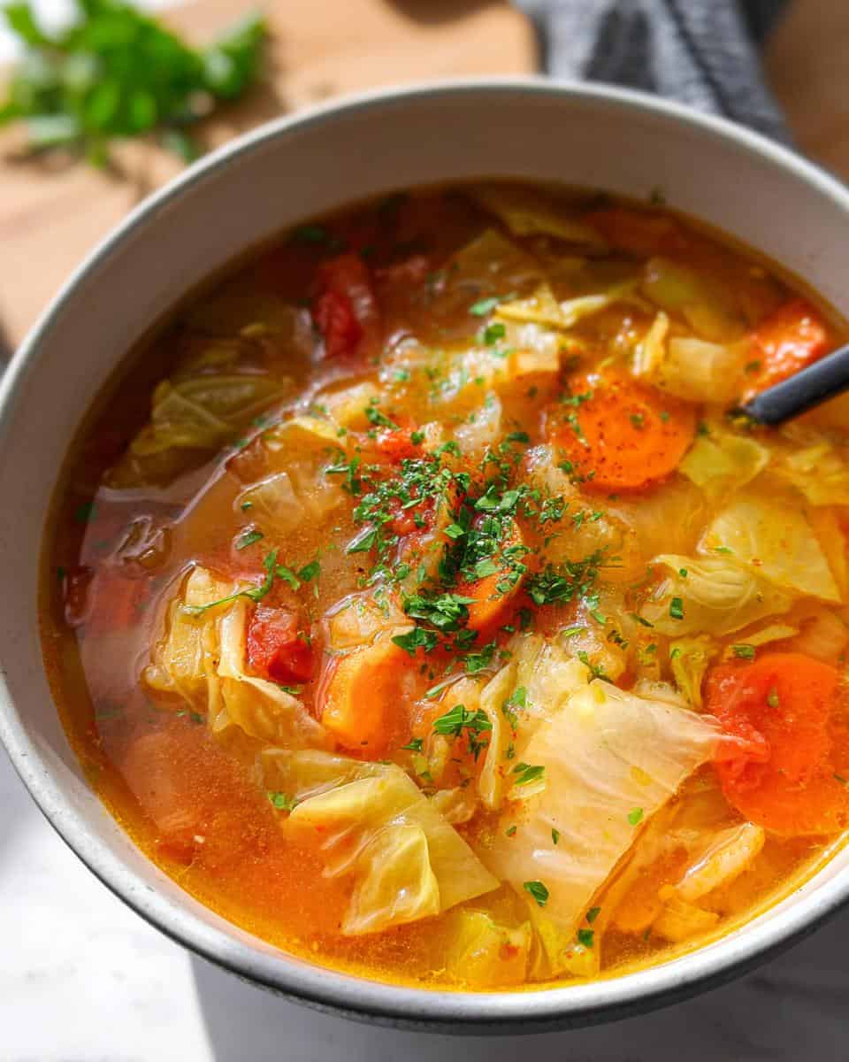 cabbage soup - detail 1