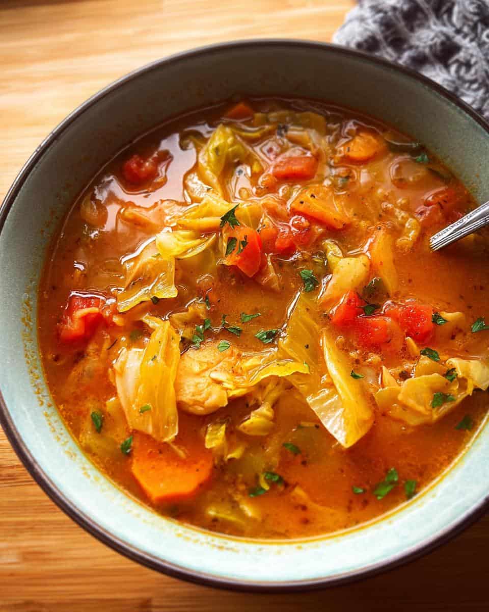 cabbage soup - detail 2