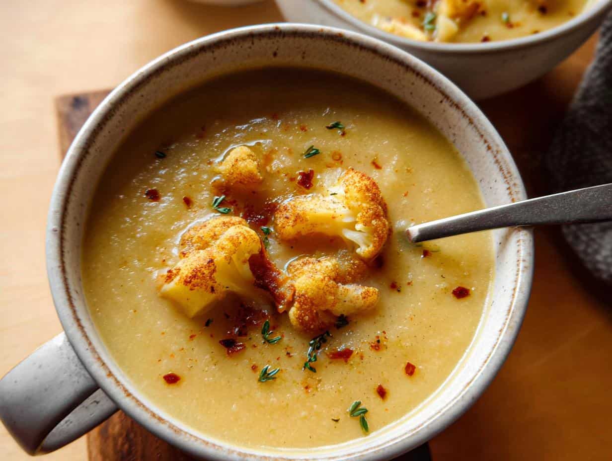 Cauliflower and Potato Soup: A Comforting 35-Minute Dish