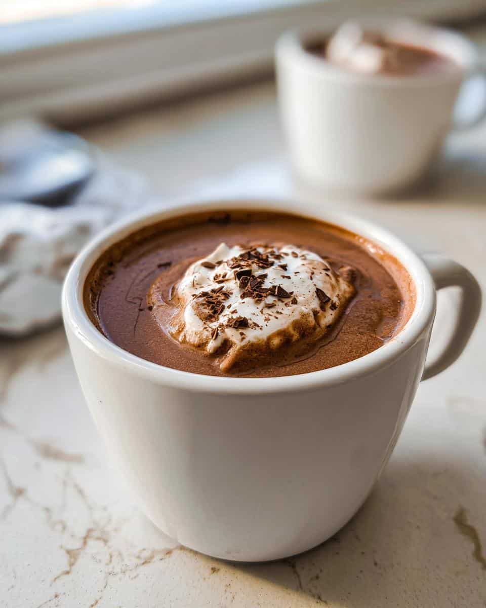 protein hot chocolate hero cropped - detail 1