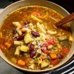 slow cooker minestrone