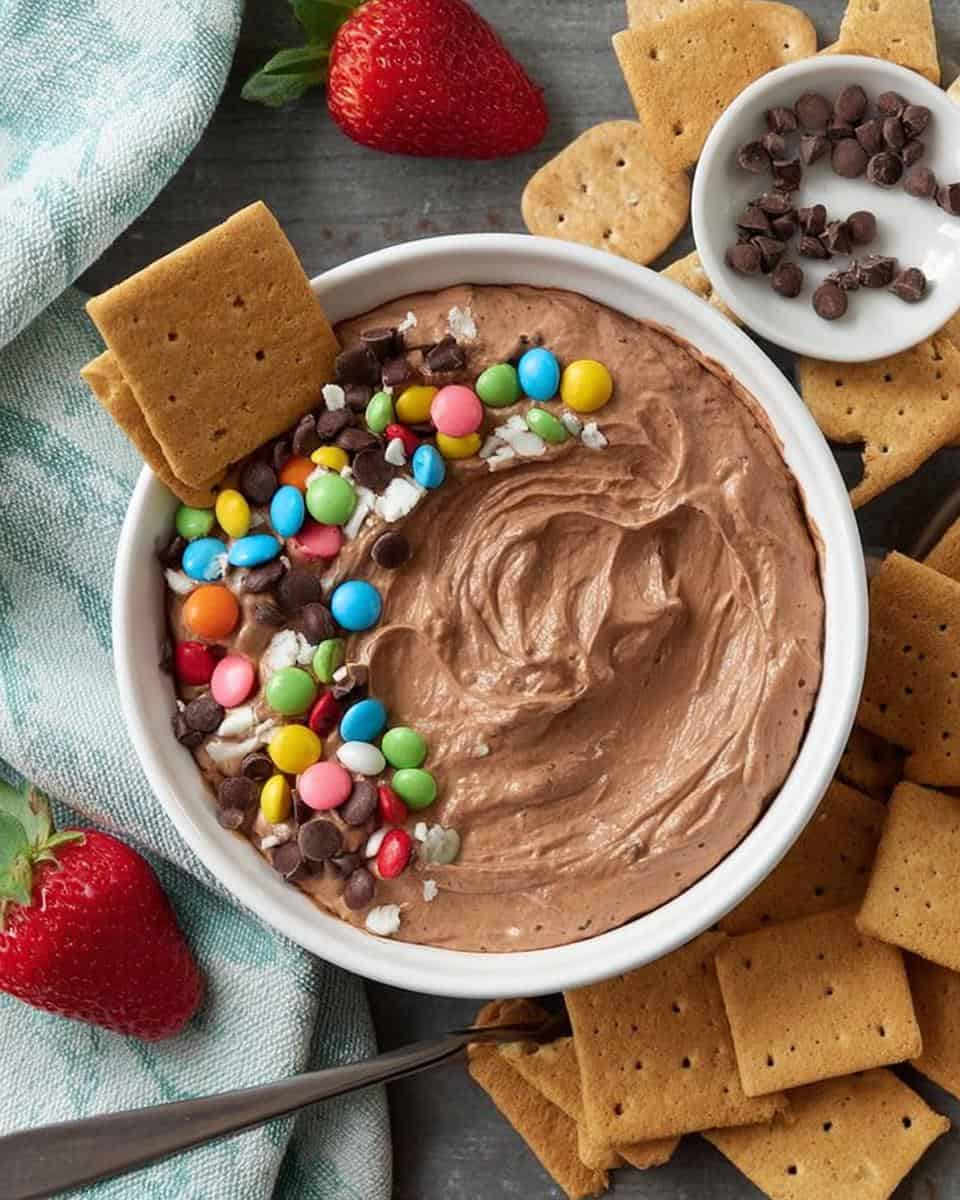 Sinful Brownie Batter Dip in Just 10 Minutes