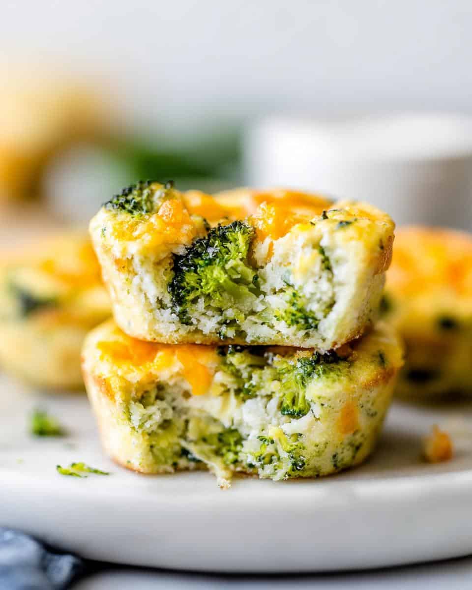 9 Amazing Cheesy Broccoli Protein Muffins Recipe