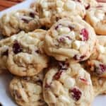 Cherry White Chocolate Cookies