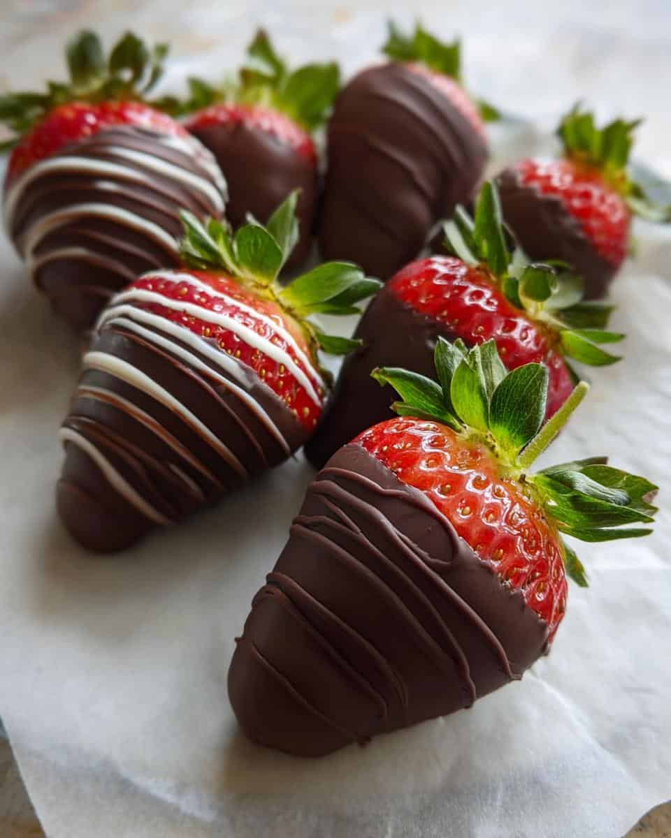 Chocolate Covered Strawberries - detail 1