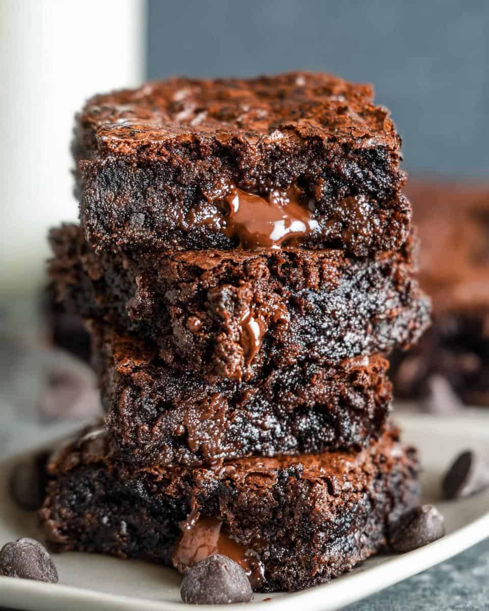 Easy Greek Yogurt Brownies - detail 1