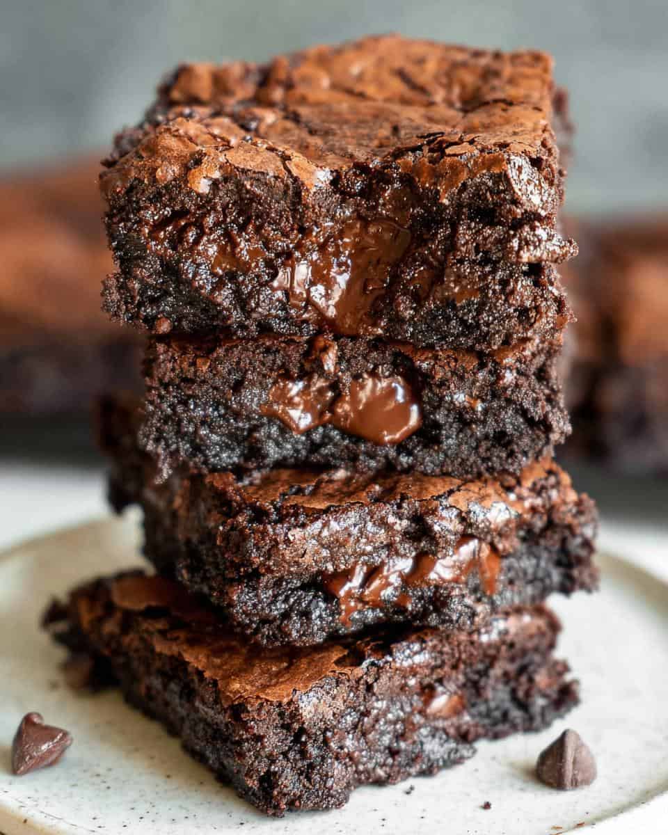 Easy Greek Yogurt Brownies - detail 2