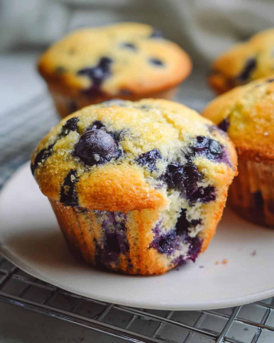Easy Healthy Blueberry Muffins - detail 3