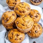 Flourless Peanut Butter Banana Muffins