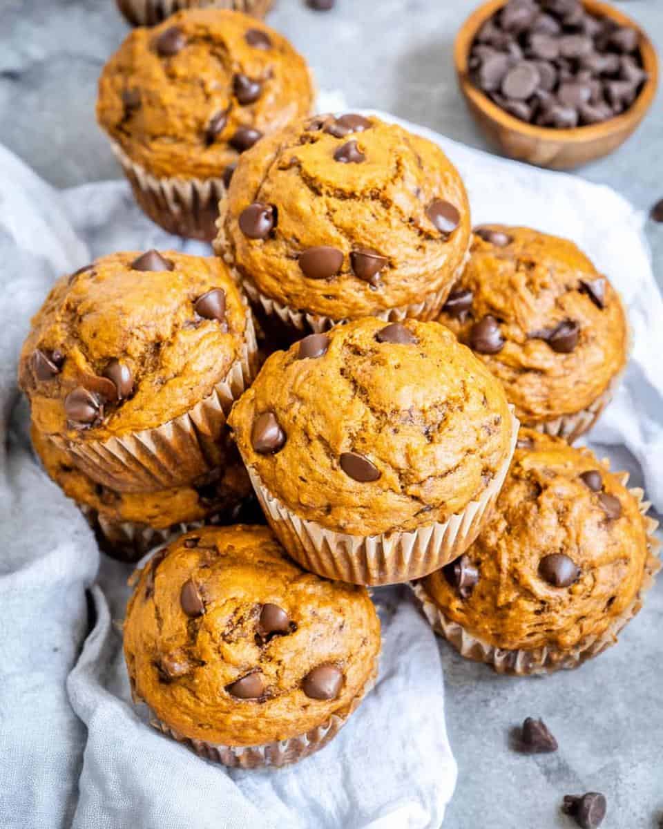Flourless Peanut Butter Banana Muffins
