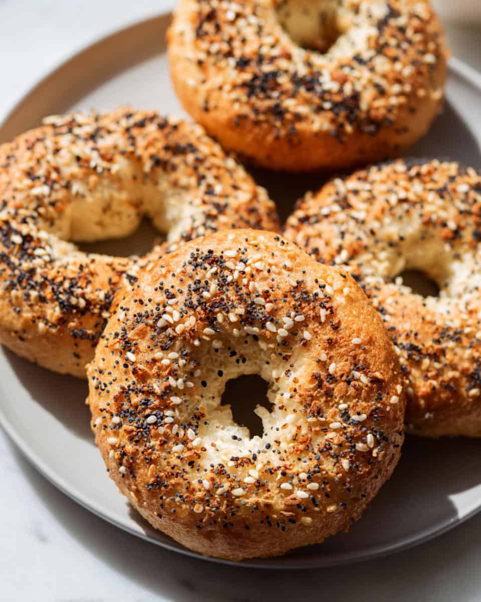 Fluffy & Healthy Greek Yogurt Bagels - detail 1
