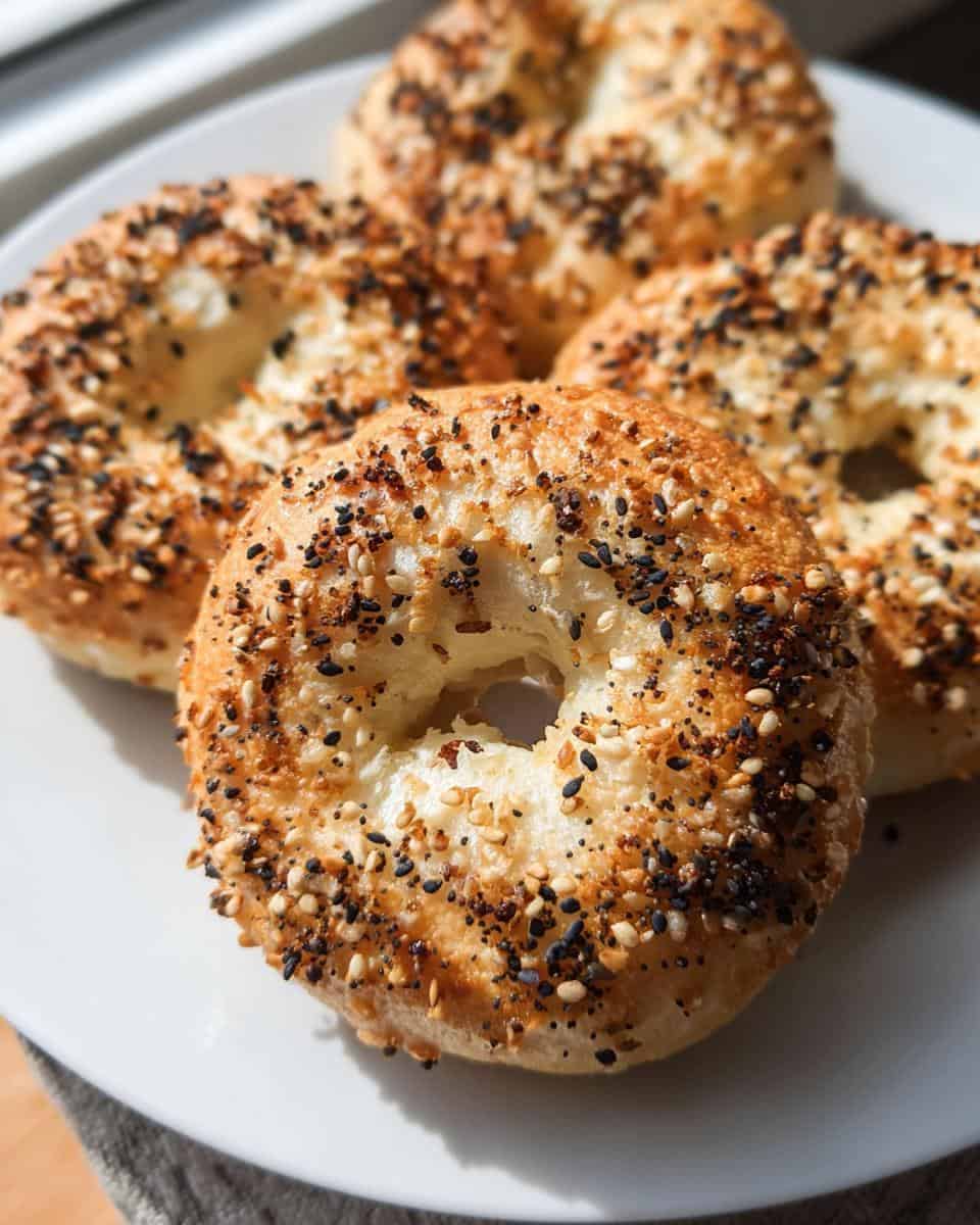 Fluffy & Healthy Greek Yogurt Bagels - detail 2
