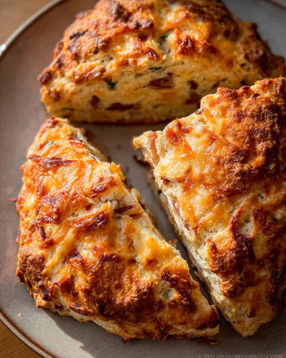 Gluten Free Caramelised Onion Cheese Scones - detail 2