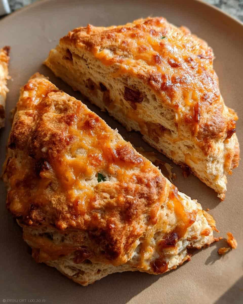 Gluten Free Caramelised Onion Cheese Scones - detail 3