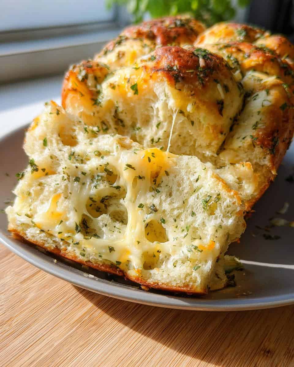 Gluten Free Cheesy Garlic Monkey Bread - detail 1