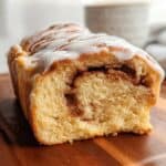 Greek Yogurt Cinnamon Roll Bread