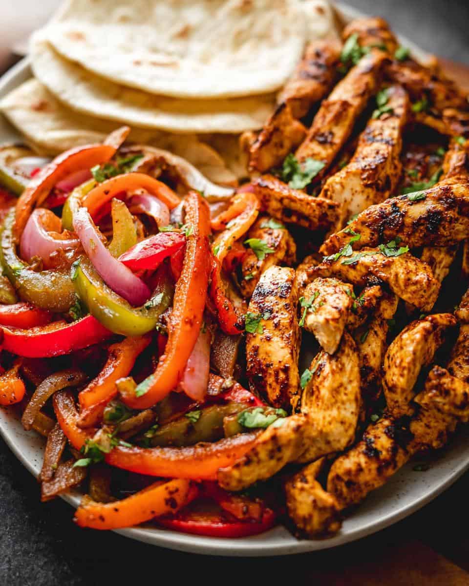 Grilled Chicken Fajitas - detail 1