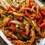 Grilled Chicken Fajitas