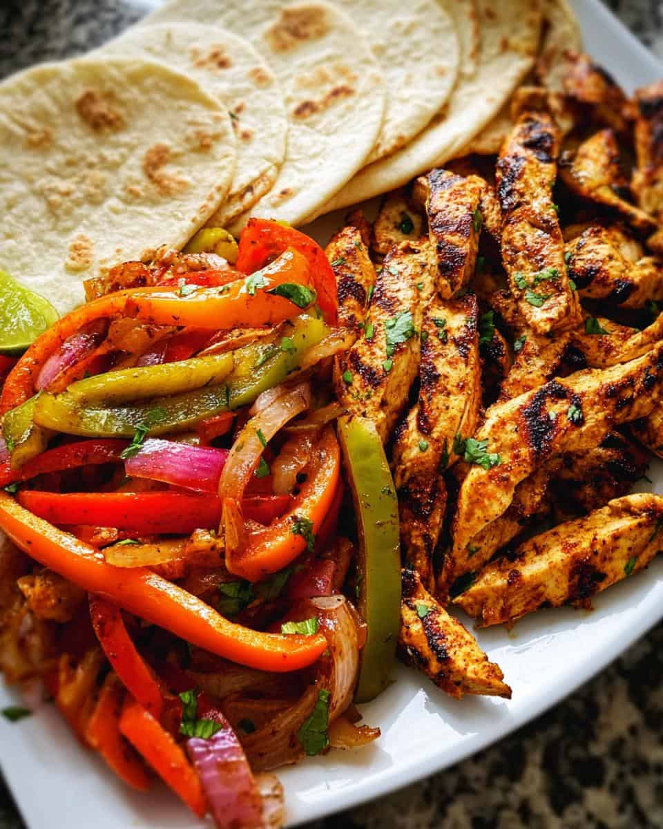 Grilled Chicken Fajitas - detail 3
