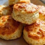Healthy 2 Ingredient Greek Yogurt Biscuits