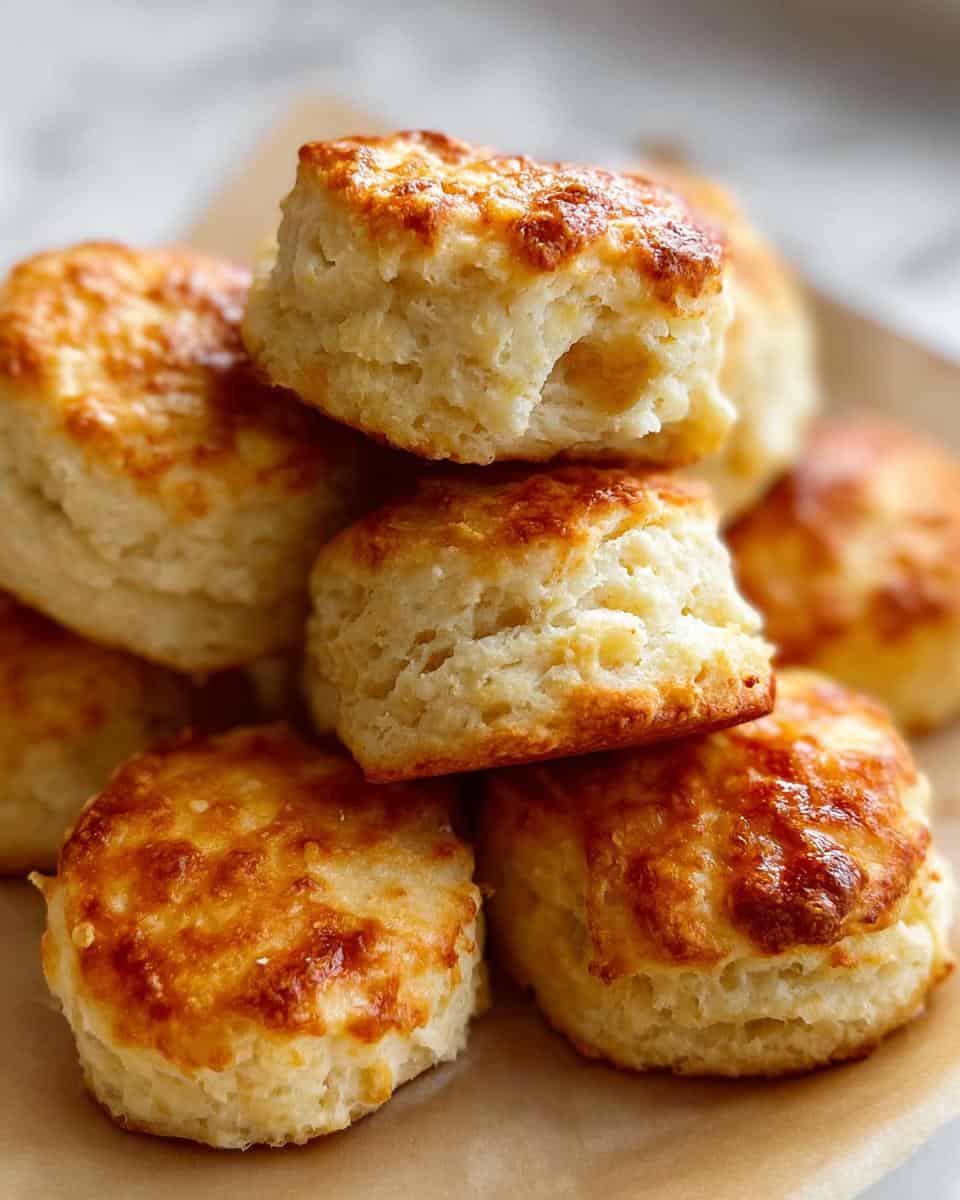 Healthy 2 Ingredient Greek Yogurt Biscuits - detail 2