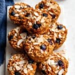 Healthy Blueberry Almond Muffins