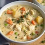 Healthy Chicken Pot Pie Soup