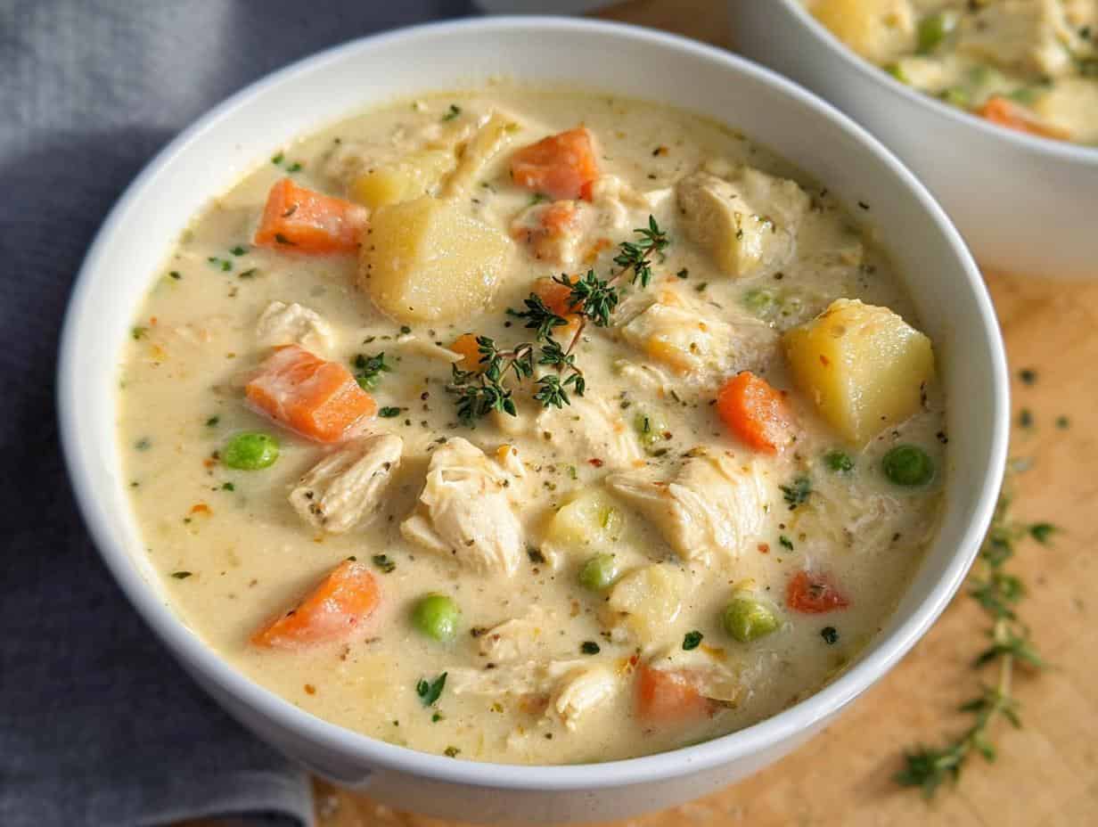 9 Genius Healthy Chicken Pot Pie Soup Recipe