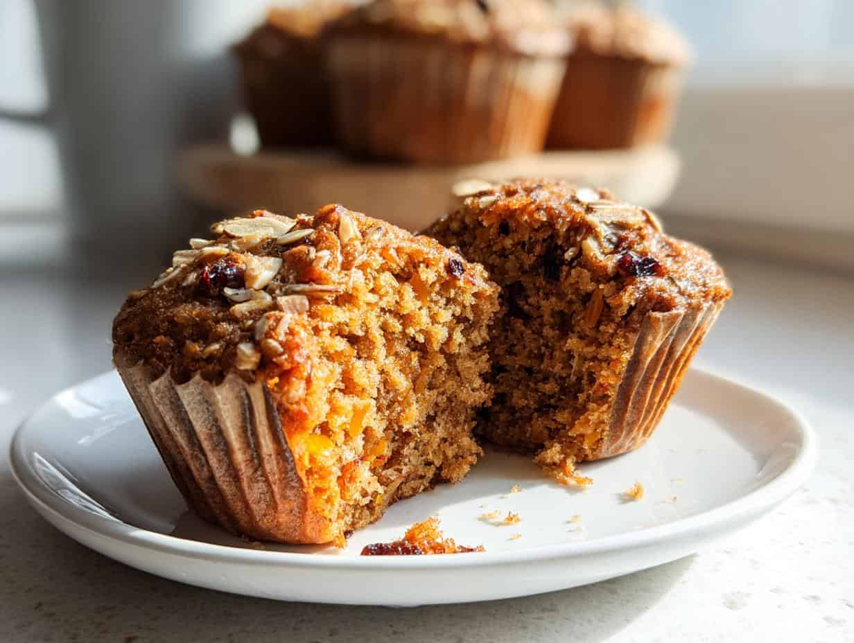 Healthy Morning Glory Muffins