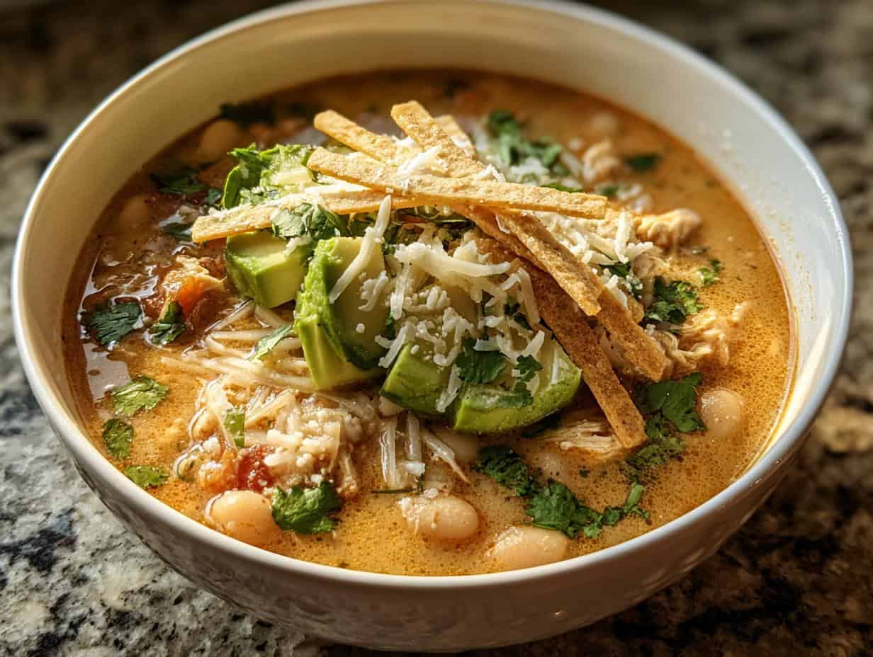 Devour 40-Minute Healthy White Chicken Chili Tonight