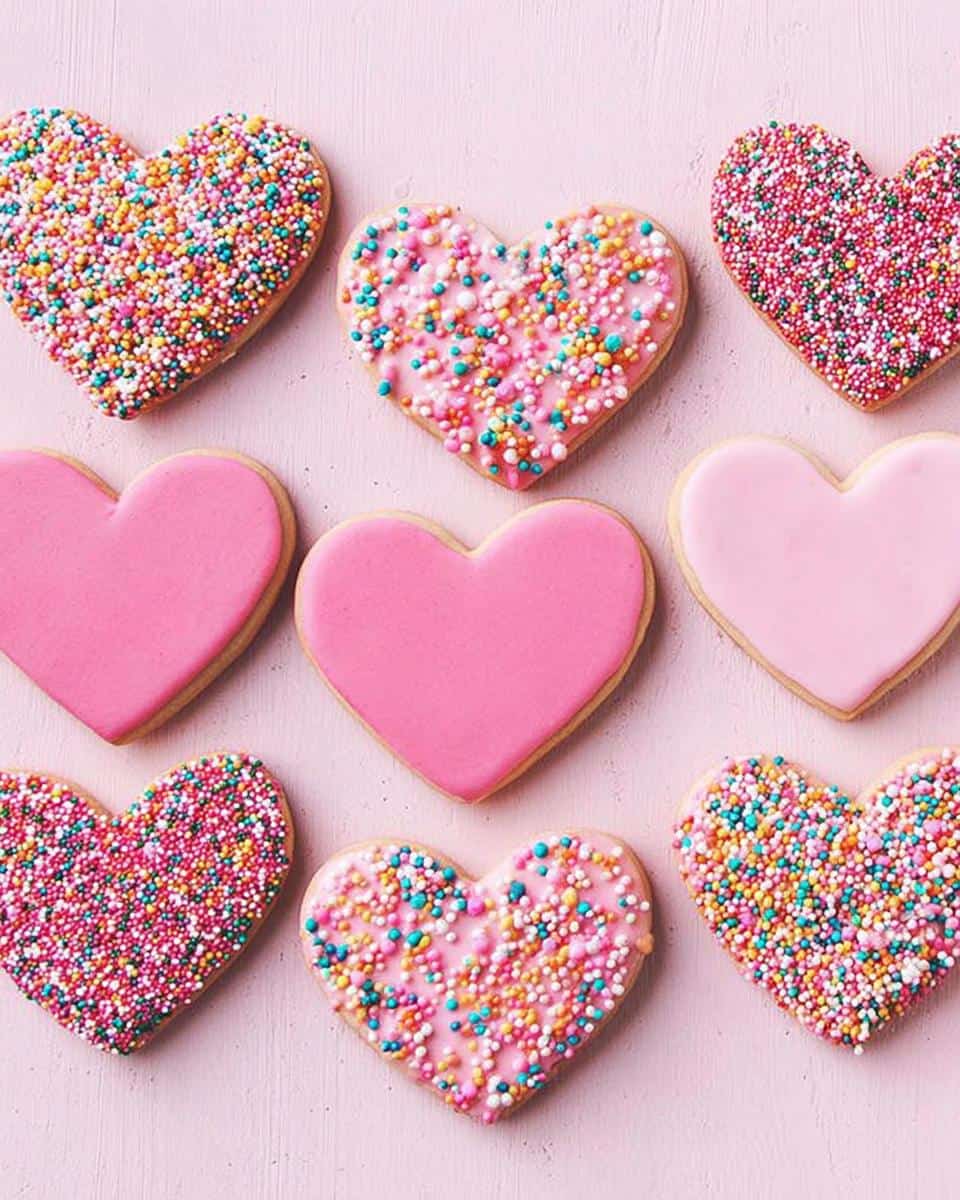 Heart Shortbread Cookies - detail 1