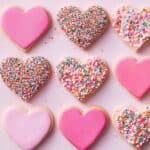 Heart Shortbread Cookies