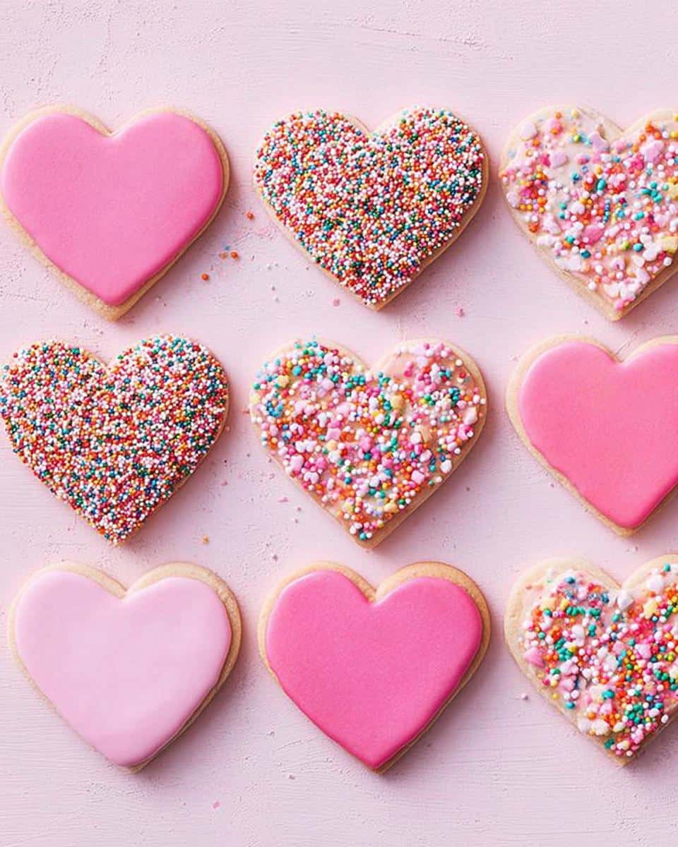 Heart Shortbread Cookies