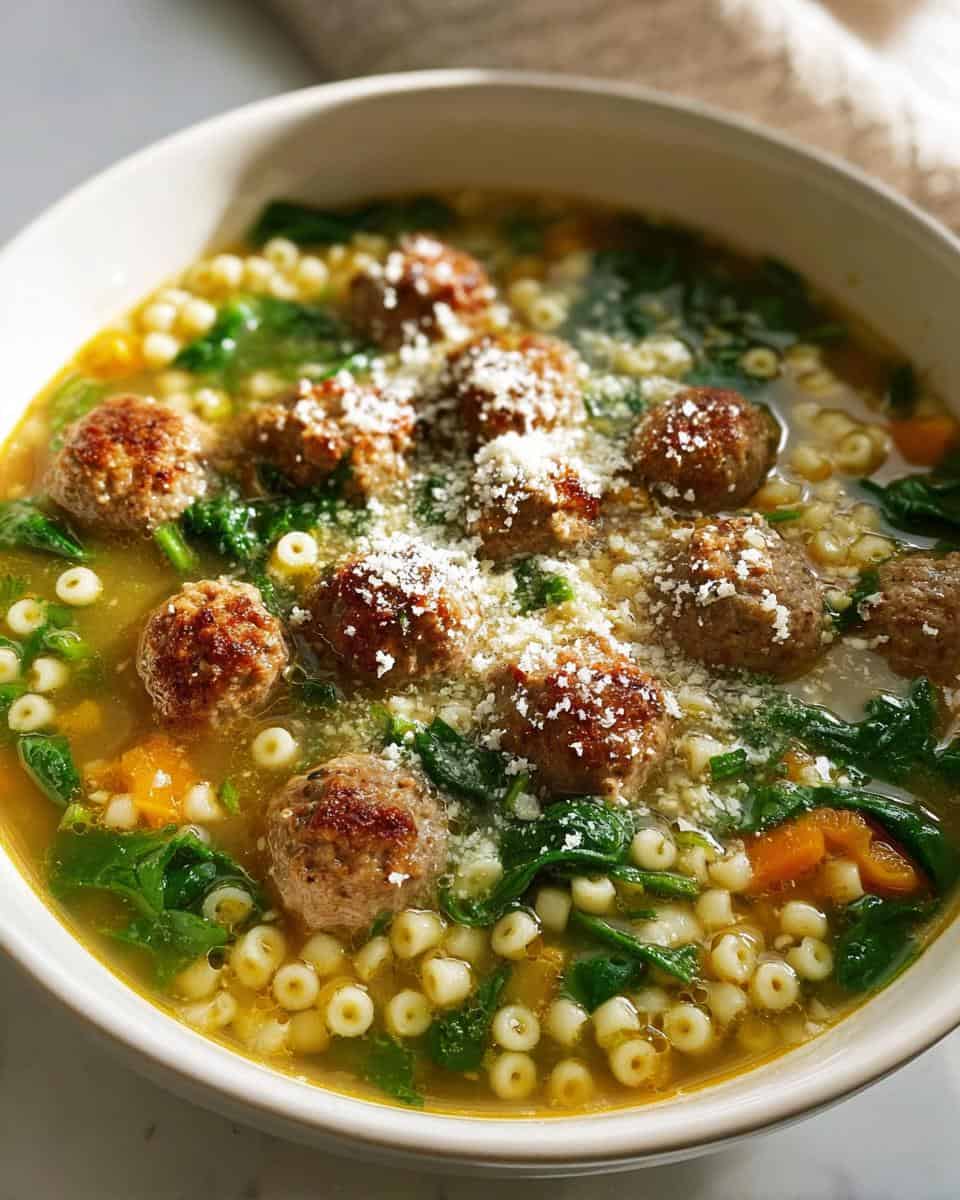 Italian Wedding Soup - detail 3