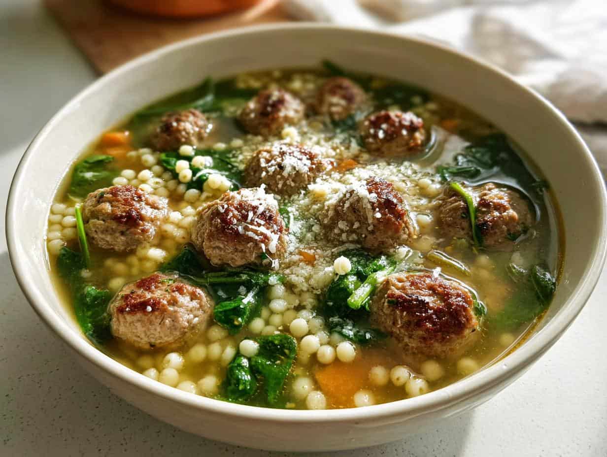 Devastating Italian Wedding Soup in Under 1 Hour