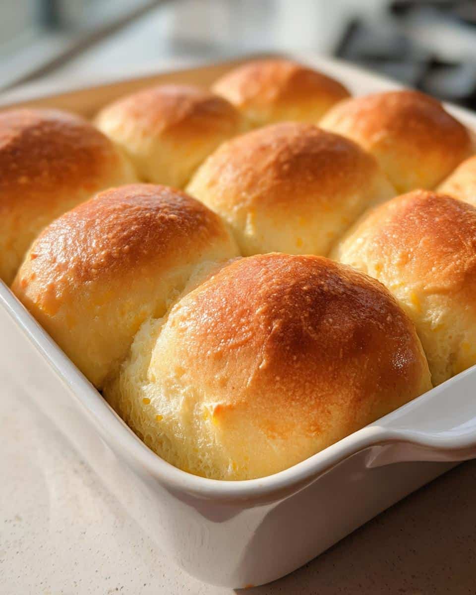 Soft Dinner Rolls with Greek Yogurt: - detail 2