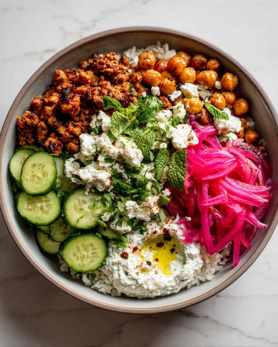 Spiced Mediterranean Chicken Bowls - detail 1