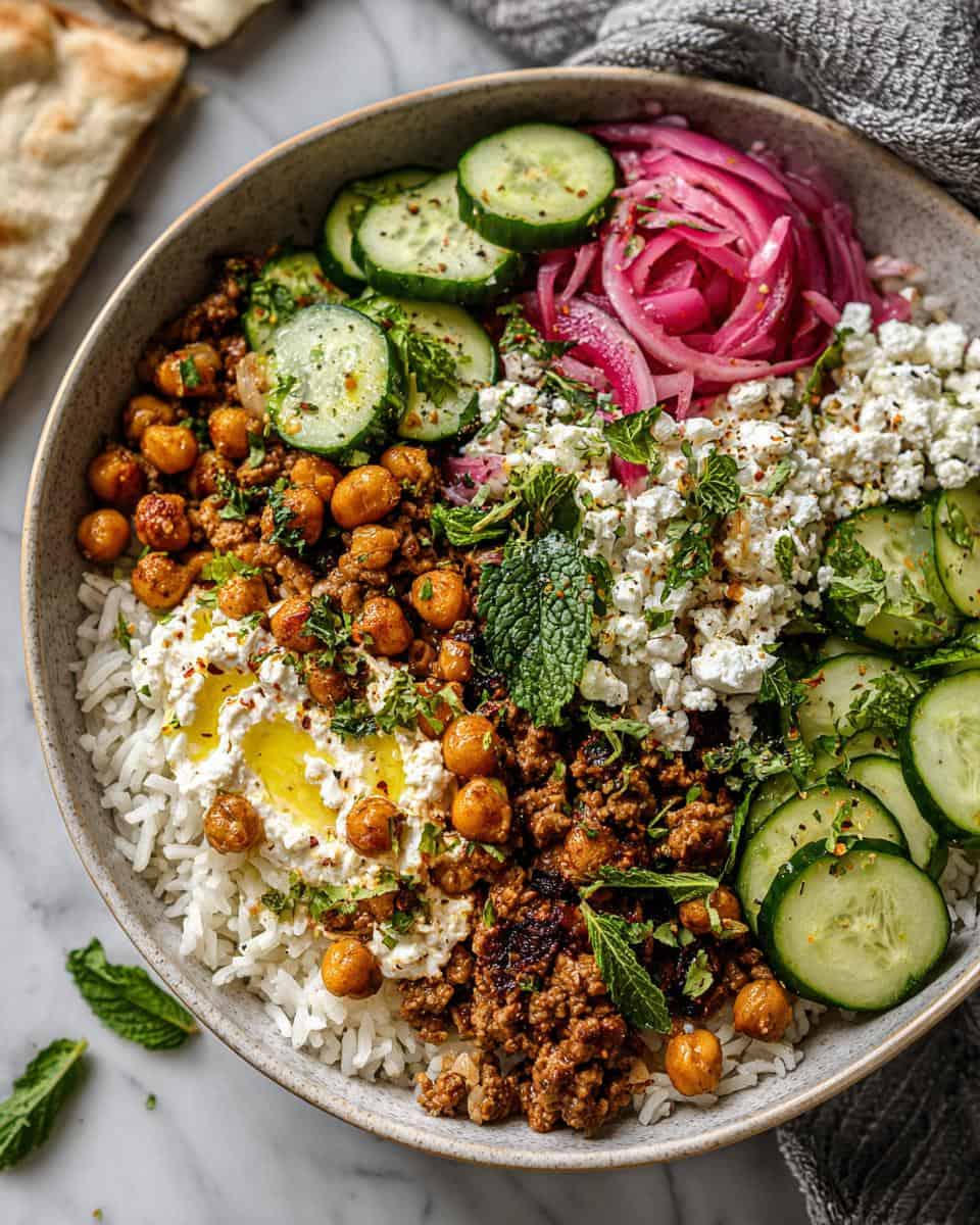 Spiced Mediterranean Chicken Bowls - detail 2