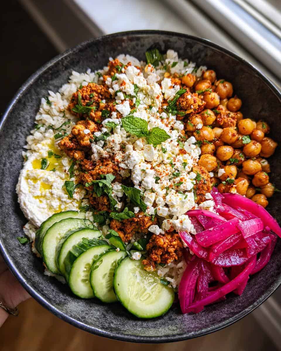 Spiced Mediterranean Chicken Bowls - detail 3