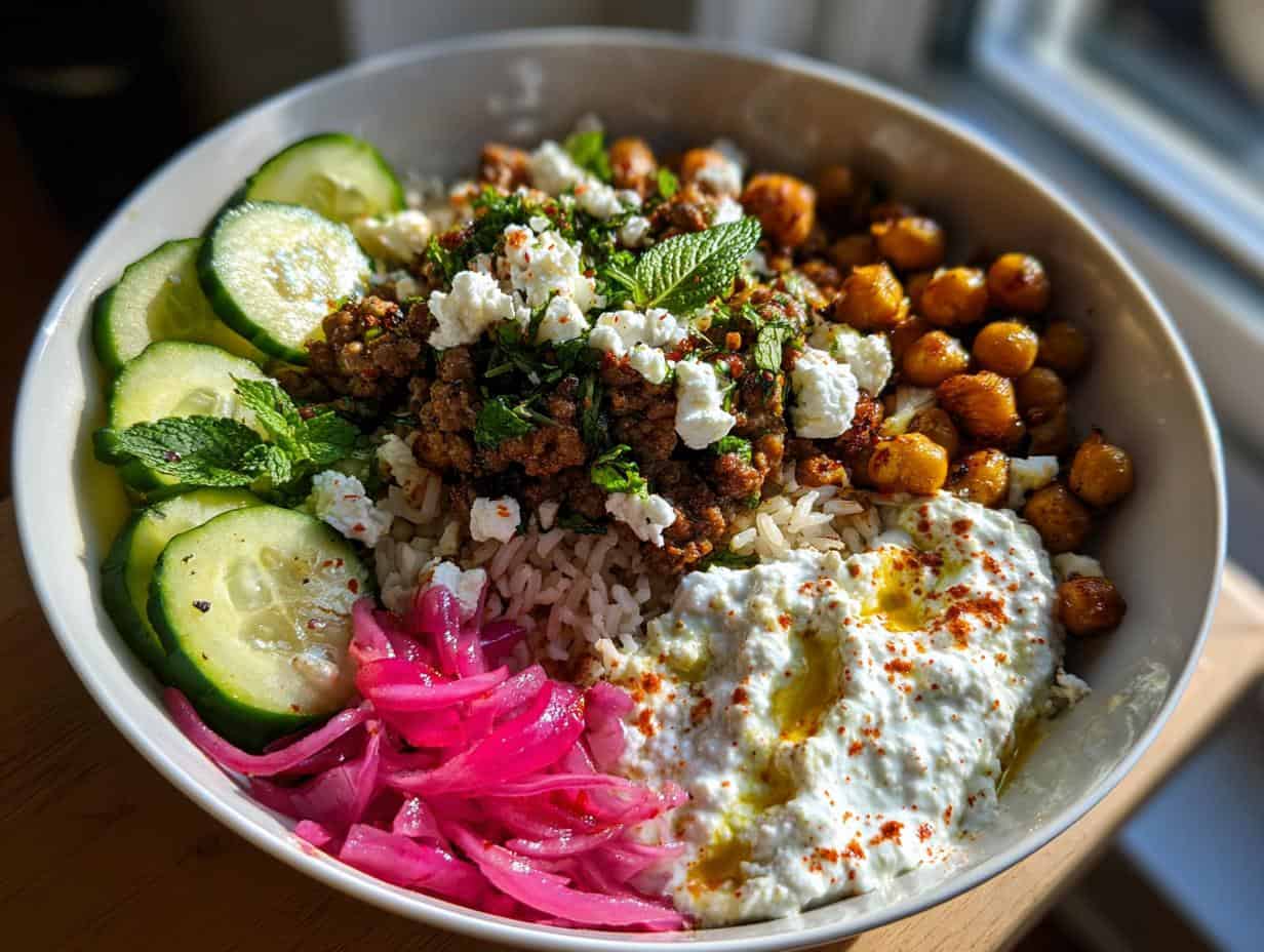Devastating Spiced Mediterranean Chicken Bowls in 30