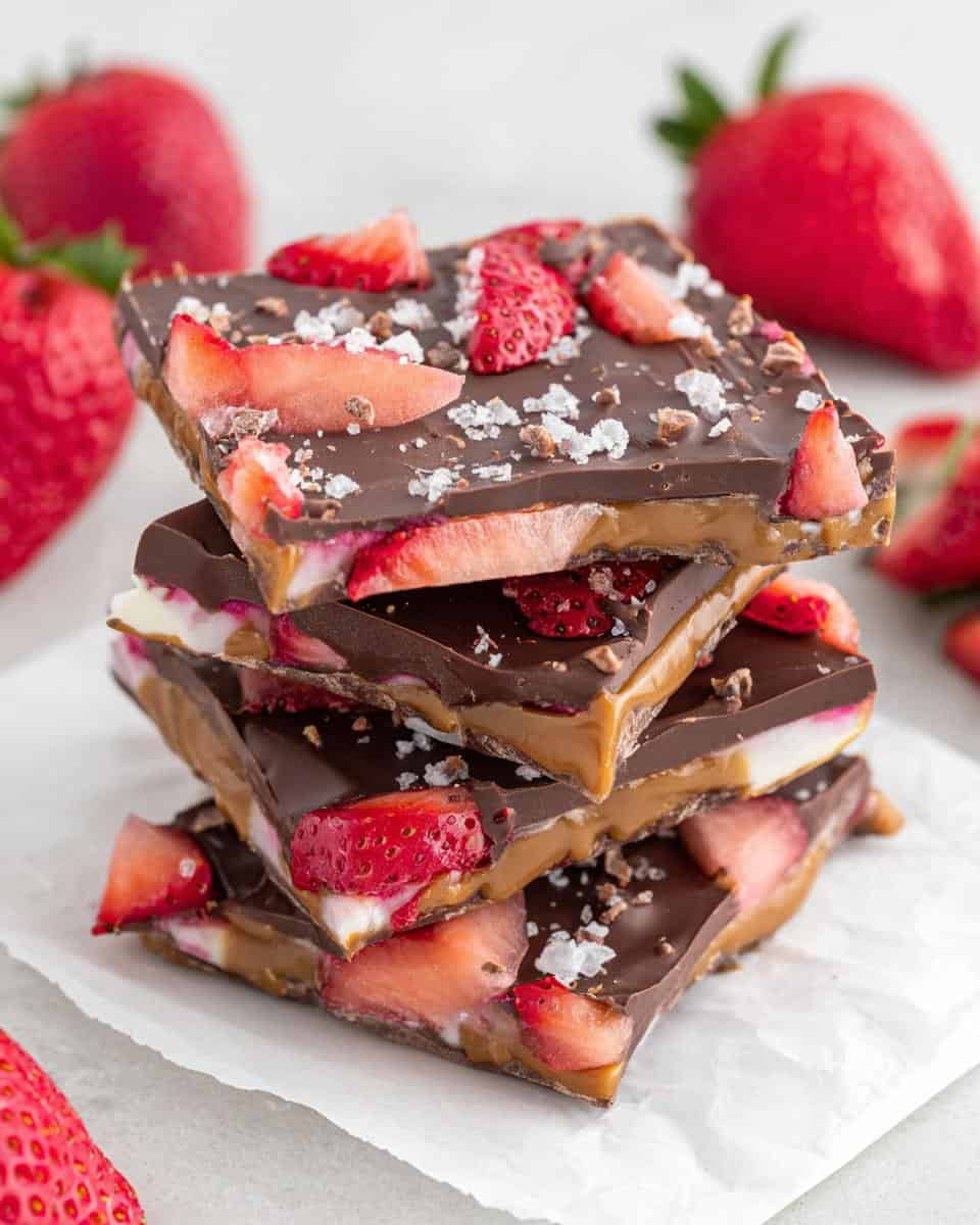 Strawberry Chocolate Bark - detail 2