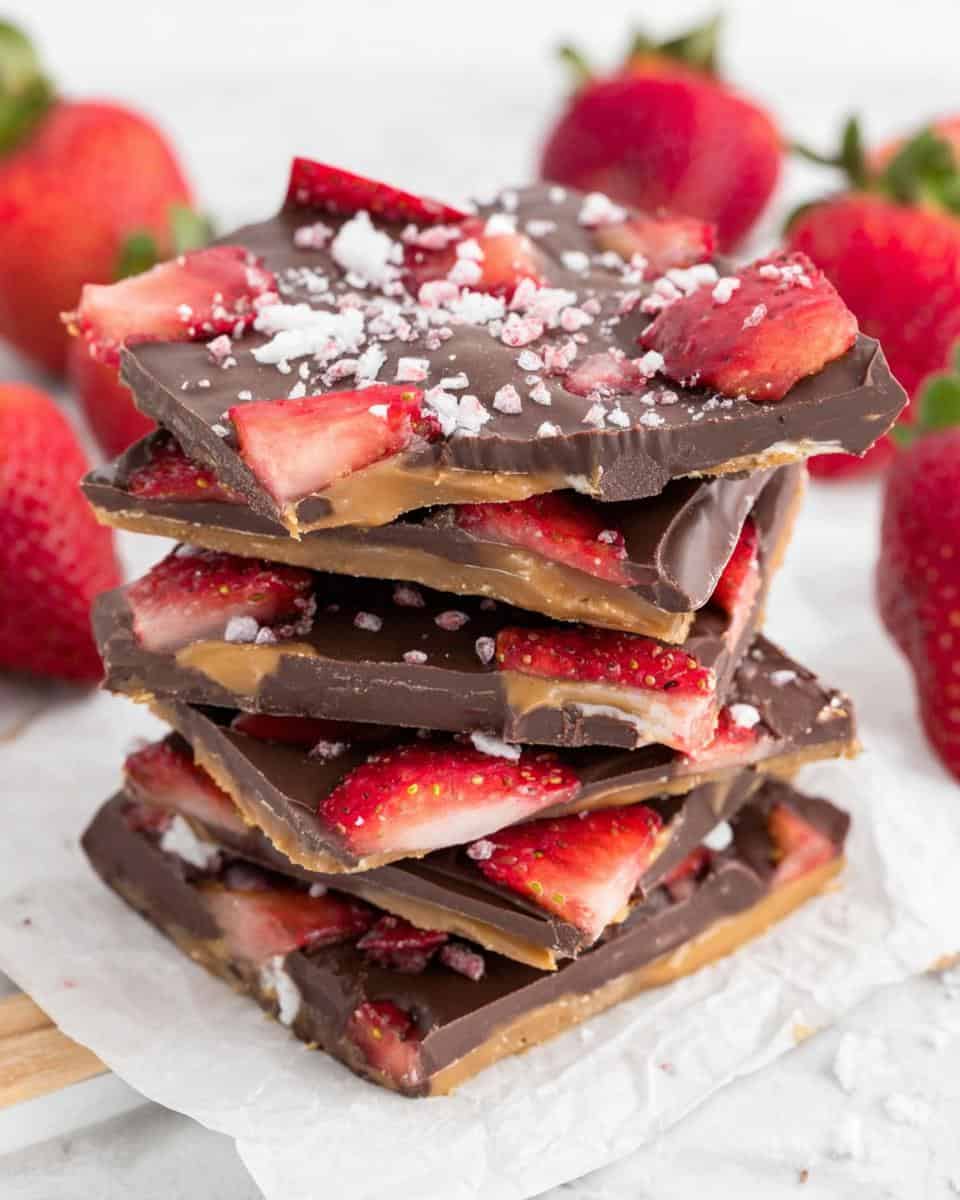 Strawberry Chocolate Bark