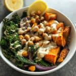 Sweet Potato Chickpea Buddha Bowl