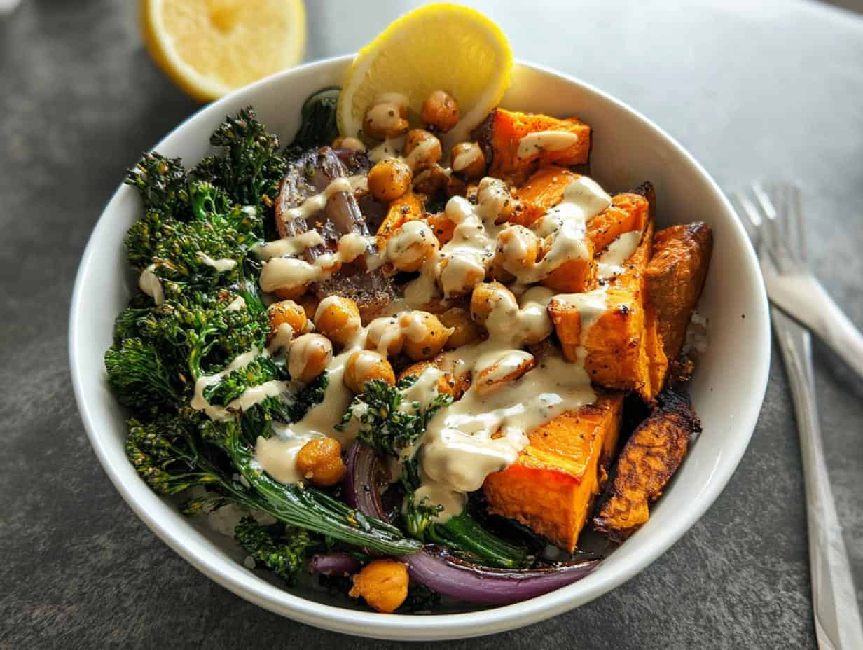 Sweet Potato Chickpea Buddha Bowl: 30-Minute Bliss